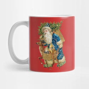 Santa Claus Deer Kids Hand Drawn Mug